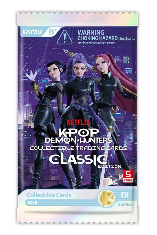 KPop Demon Hunters Trading Cards - Classic Edition Booster Pack