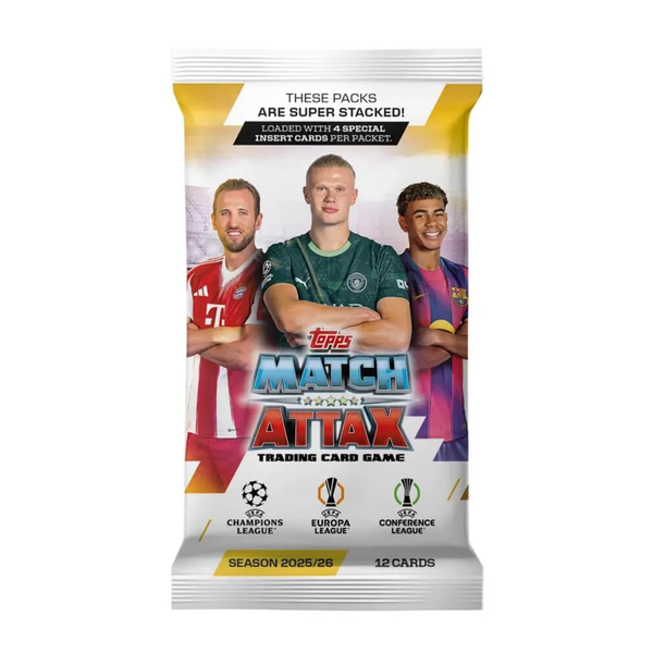 Topps Match Attax 2025/26 UEFA Club Competitions - Packet