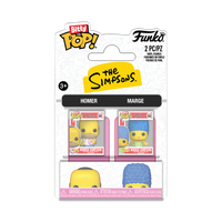 Bitty POP! Homer & Marge Simpson 2-Pack — front view