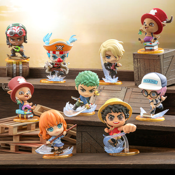One Piece Cosbi Collection - Straw Hat crew line-up