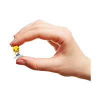 Bitty POP! Homer & Marge Simpson 2-Pack held in hand for scale