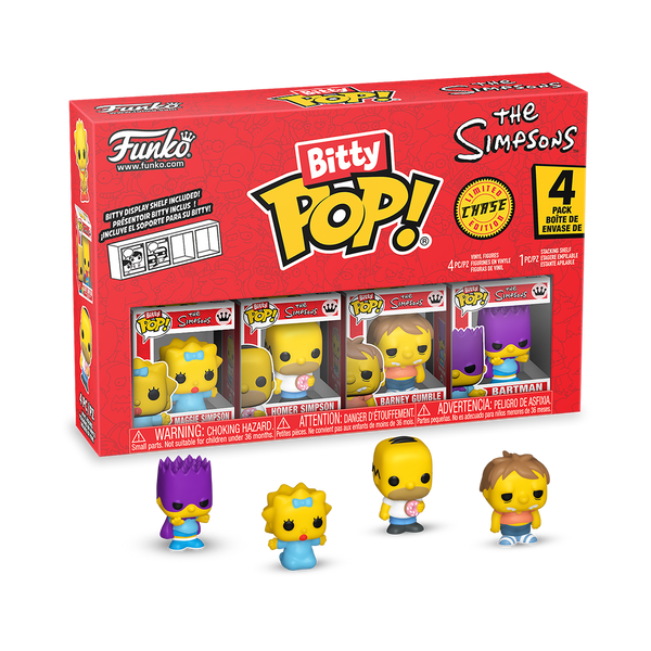 Bitty Pop! The Simpsons 4-Pack Series 3