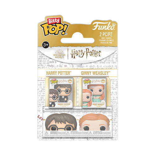 Bitty Pop! Harry Potter & Ginny Weasley 2-Pack