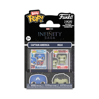 Bitty Pop! Captain America & Hulk 2-Pack
