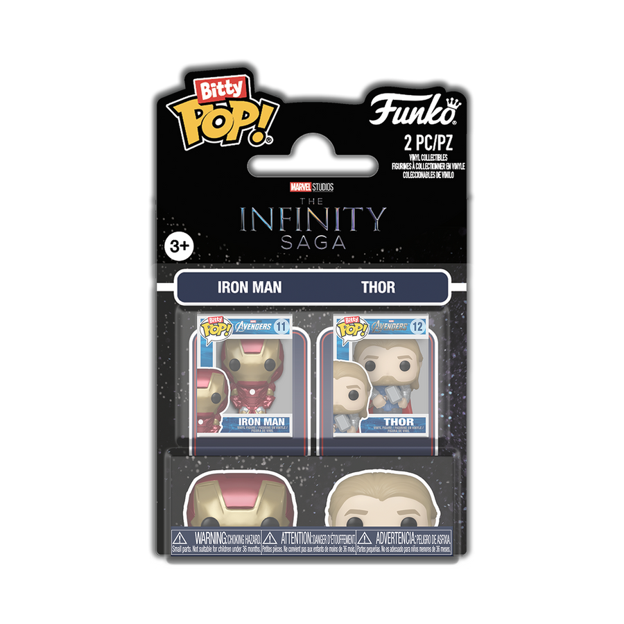 Bitty Pop! Iron Man & Thor 2-Pack
