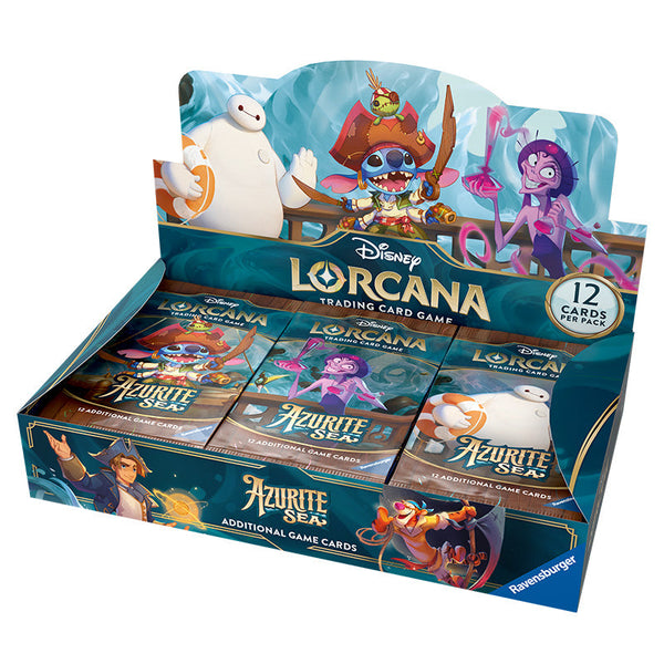 Disney Lorcana TCG - Azurite Sea Booster Box - English