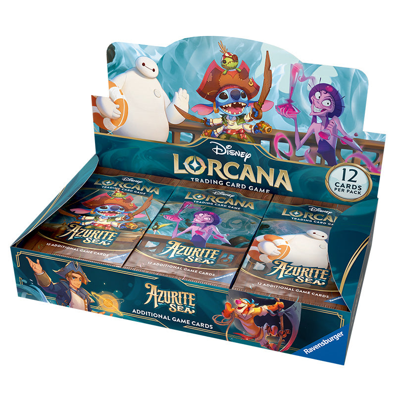 Disney Lorcana TCG - Azurite Sea Booster Box - English
