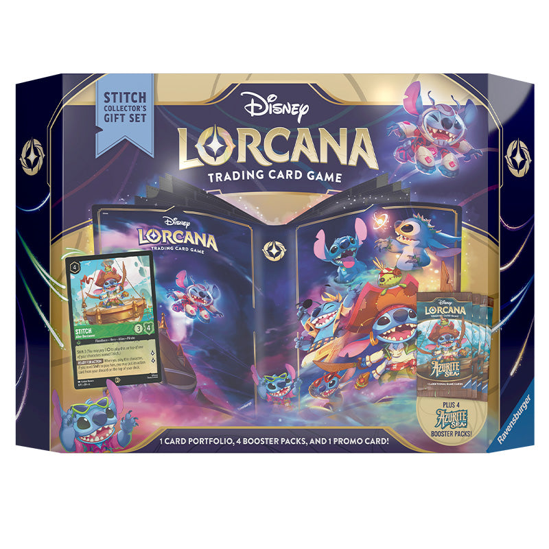 Disney Lorcana TCG - Azurite Sea Stitch Collector's Gift Set - English