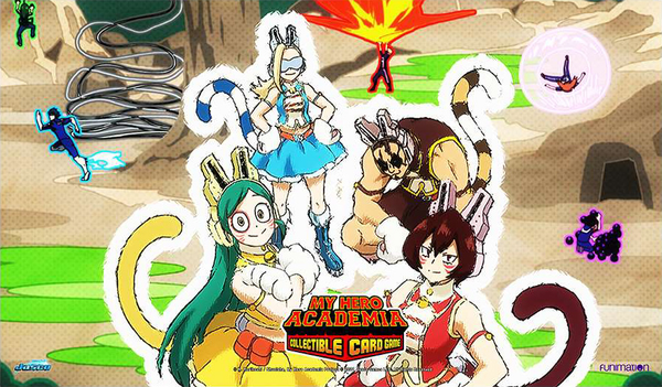 My Hero Academia CCG - Wild Wild Pussycats Play Mat