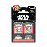 Bitty POP! 2-Pack - Star Wars: Princess Leia & Han Solo (Hoth)