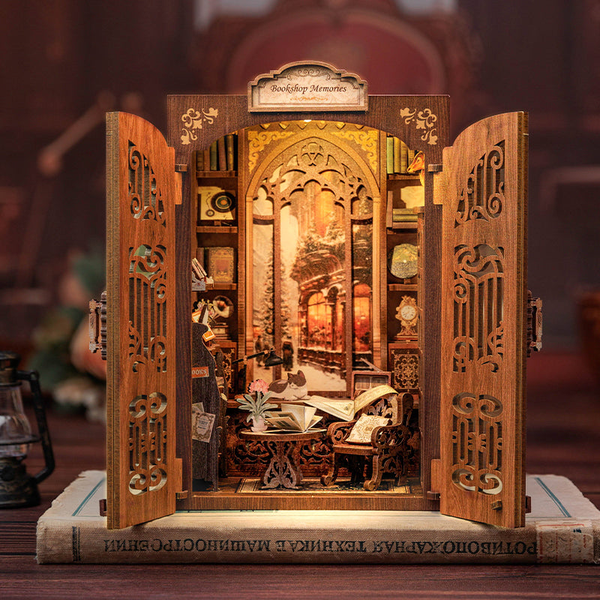 CuteBee DIY Book Nook Kit - Bookshop Memories (SD01)