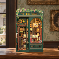 CuteBee DIY Book Nook Kit - Owl Bookstore (SD02)