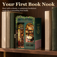 CuteBee DIY Book Nook Kit - Owl Bookstore (SD02)