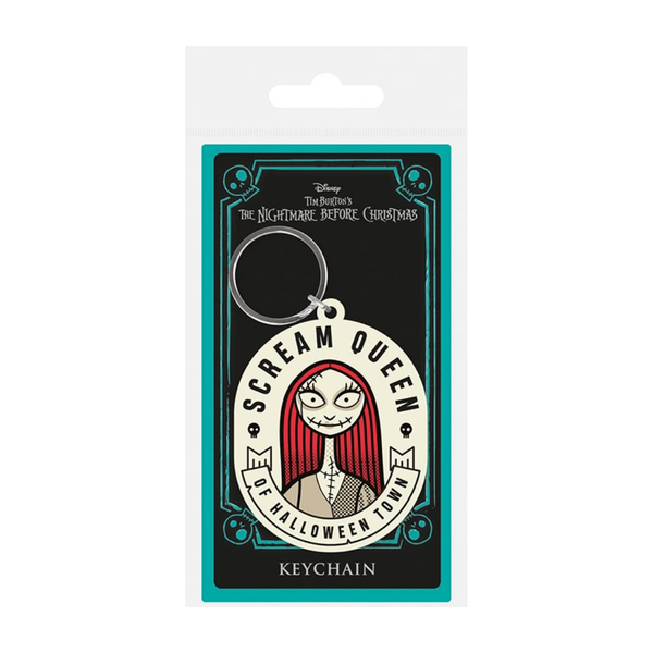The Nightmare Before Christmas (Scream Queen) PVC Keychain (on backing card)