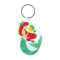 The Little Mermaid (Ariel And Flounder) PVC Keychain
