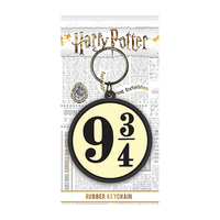 Harry Potter (Platform 9 3/4) PVC Keychain (on backing card)
