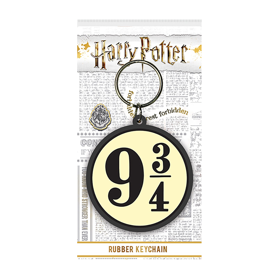 Harry Potter (Platform 9 3/4) PVC Keychain (on backing card)