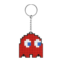 Pac-Man (Blinky) PVC Keychain