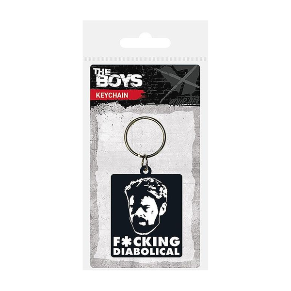 The Boys (Butcher Diabolical) PVC Keychain (on backing card)