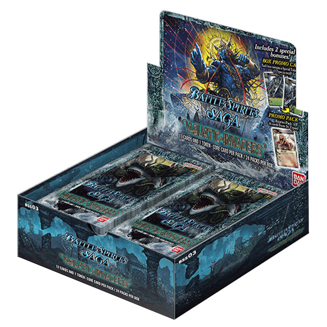 Battle Spirits Saga - Aquatic Invaders (BSS03) Booster Box (24 Packs) - English