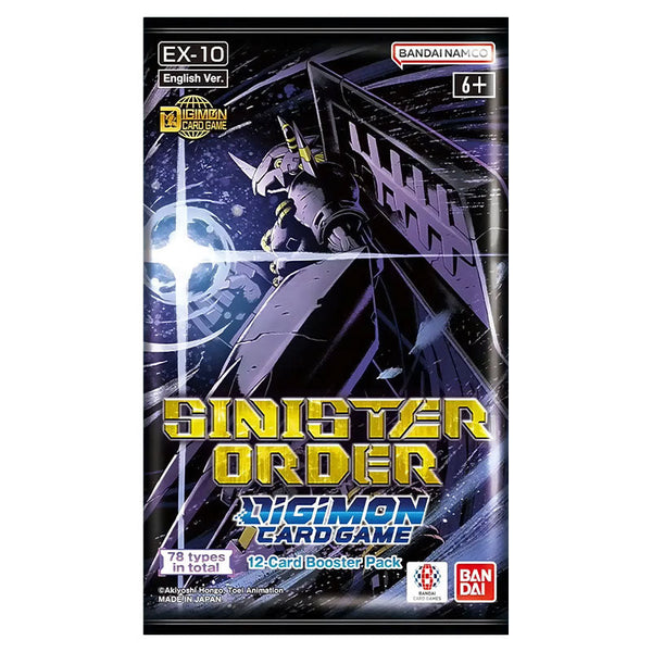 Digimon Card Game - Sinister Order Booster Box (EX10) - English