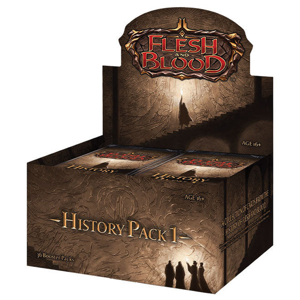 Flesh & Blood TCG - History Pack 1 Booster Box - English