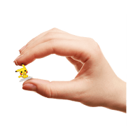 Bitty Pop! Pokemon 4-Pack Series 1 - held in hand for scale