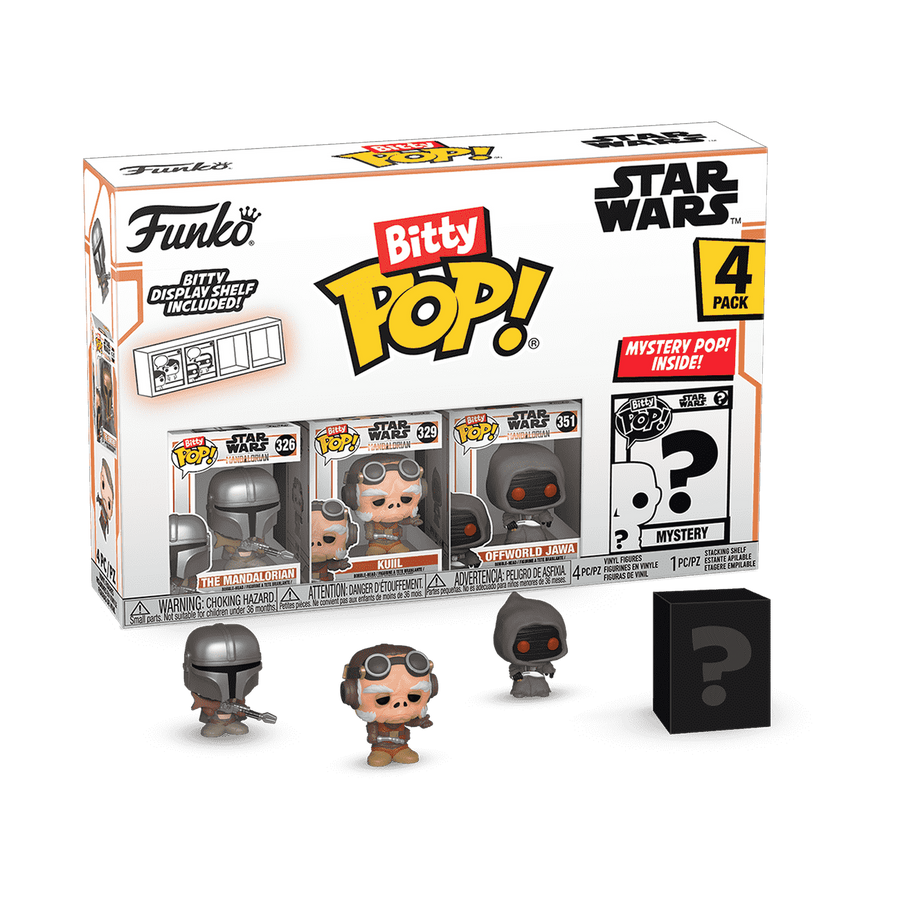 Bitty Pop! Star Wars The Mandalorian 4-Pack
