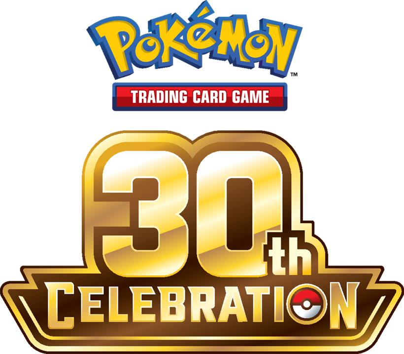 Pokémon Trading Card Game 30th Celebration set logo (The Pokémon Company)